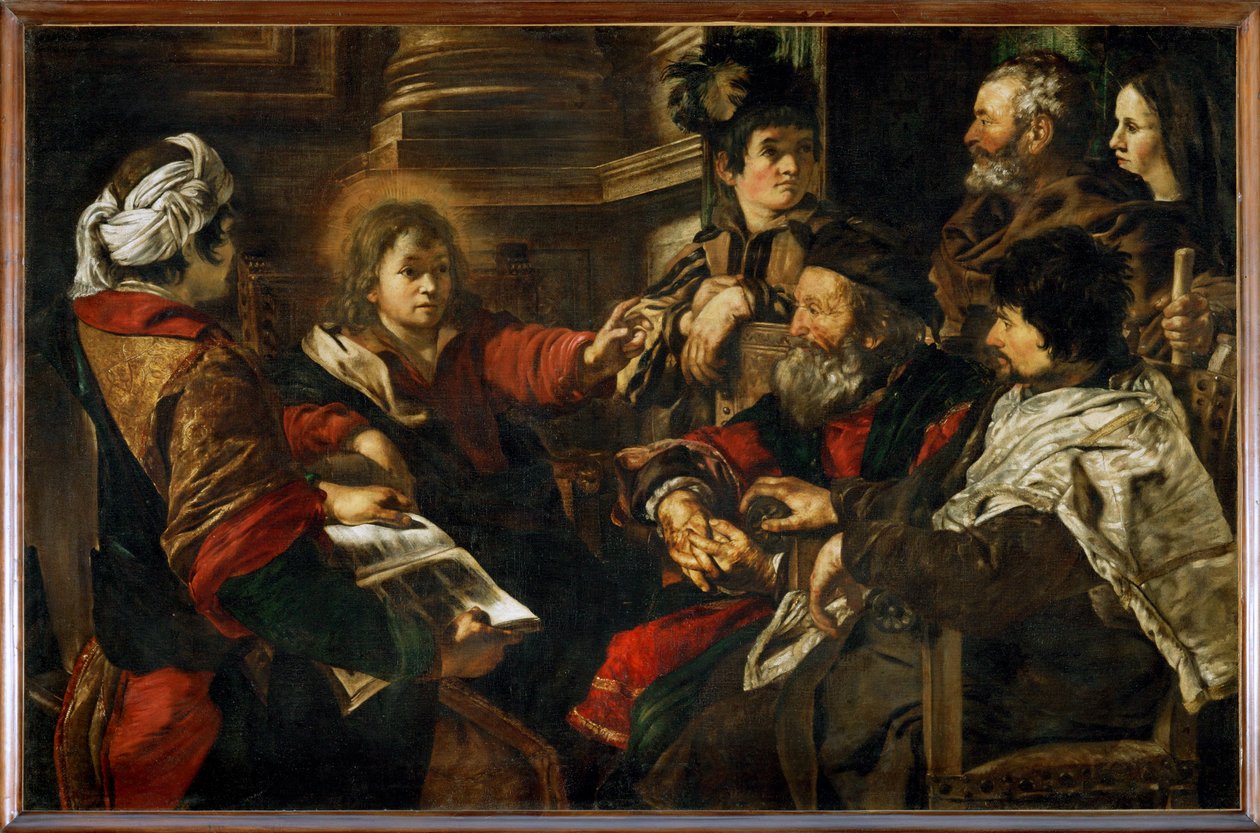 Jésus parmi les docteurs - Jesus among the doctors ... - Giovanni Serodine