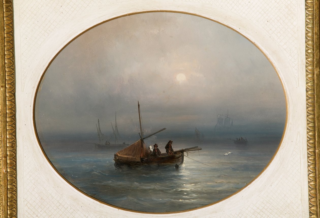 Marina avec bateaux - Giovanni Susani
