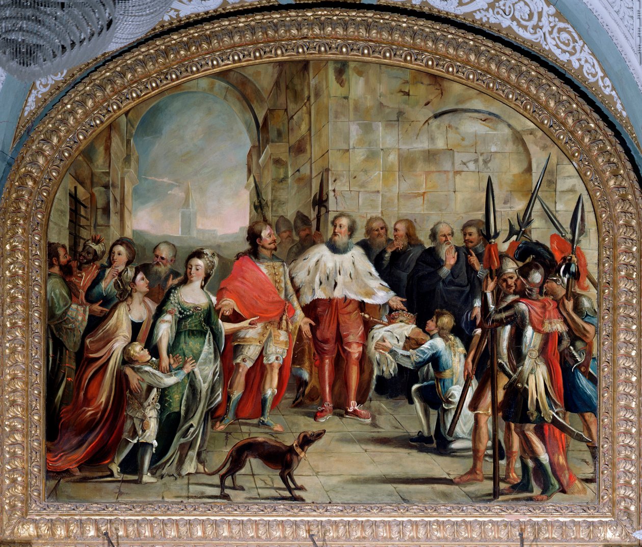 Jacques Ier de Chypre est libéré par le doge de Gênes Leonardo Montaldo, en 1383 - Giovanni and Tagliafichi Emanuele David