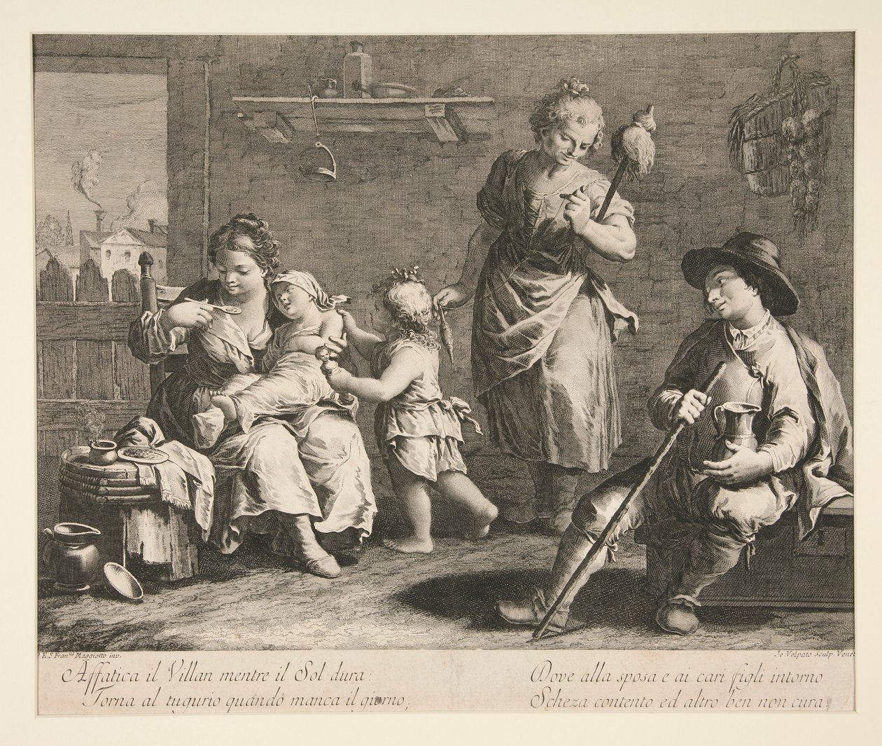 Affatica il Villan mentre il Sol dura - Giovanni Volpato