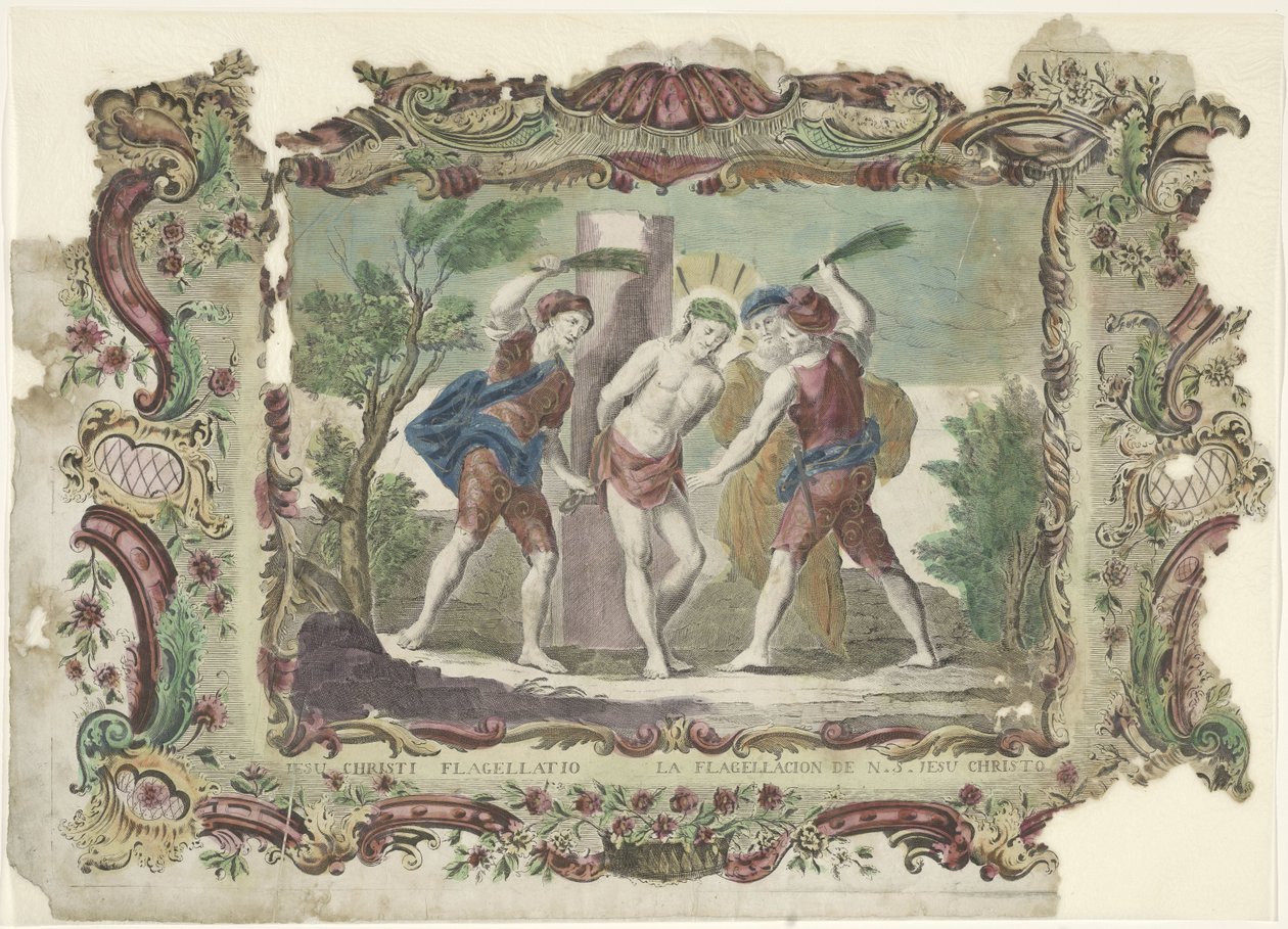Flagellation du Christ - Giovanni Volpato