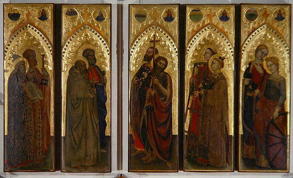Saintes, Vierges et Martyrs, c.1350-60 - Giovanni da Milano