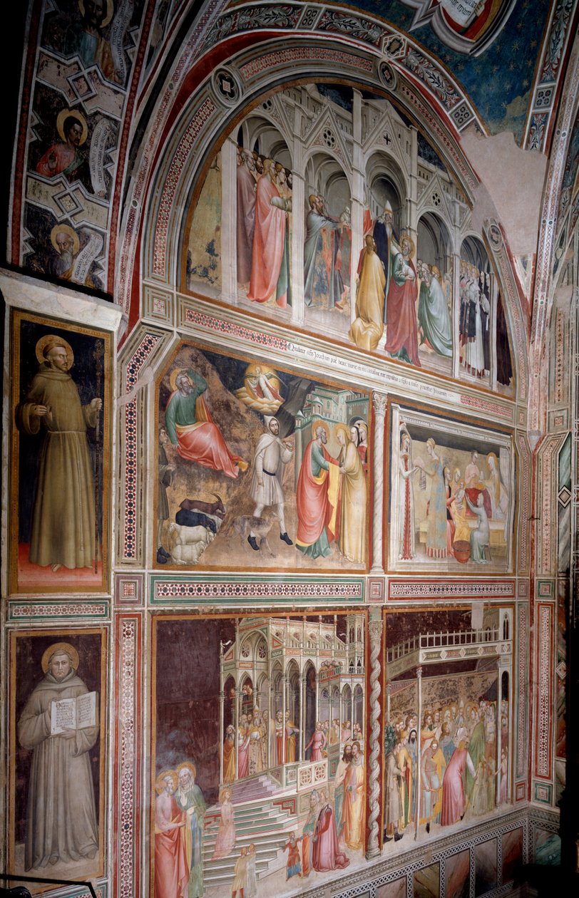La vie de la Vierge : Joachim expulsé du Temple, l