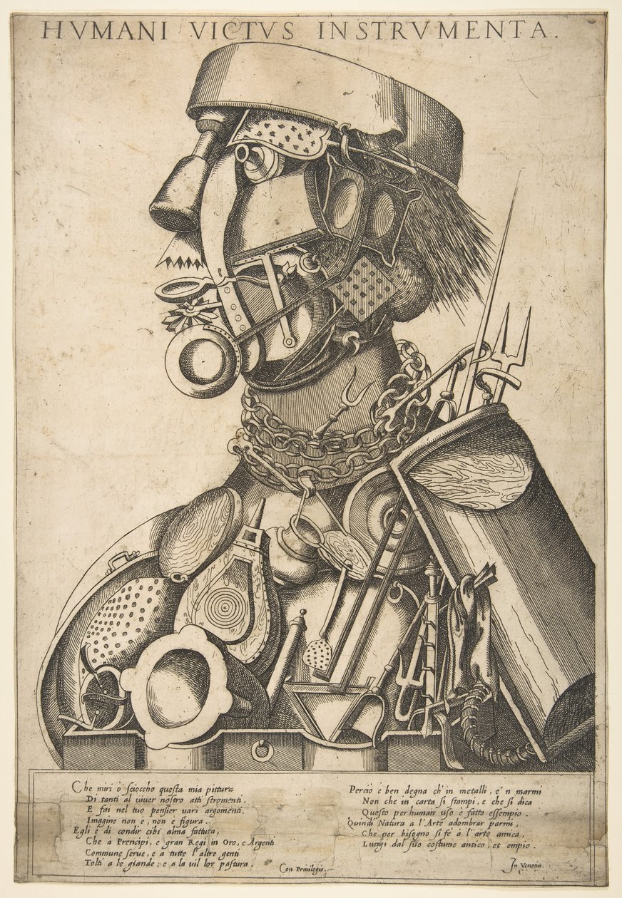 Les instruments de la subsistance humaine Humani Victus Instrumenta: Cuisine, après 1569 - Giovanni da Monte Cremasco
