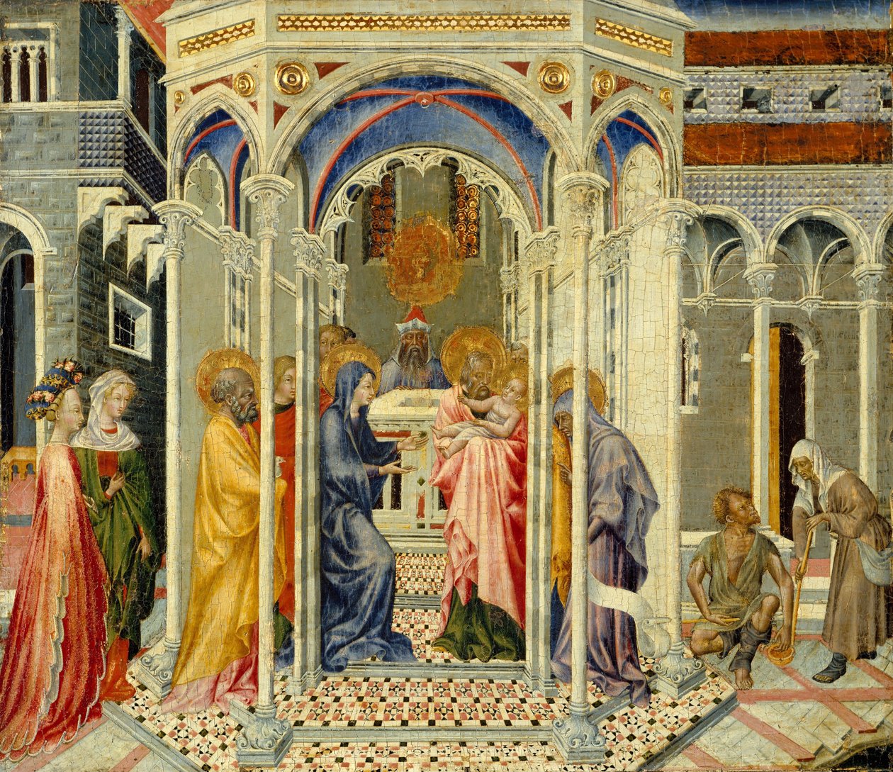 La Présentation du Christ au Temple - Giovanni di Paolo