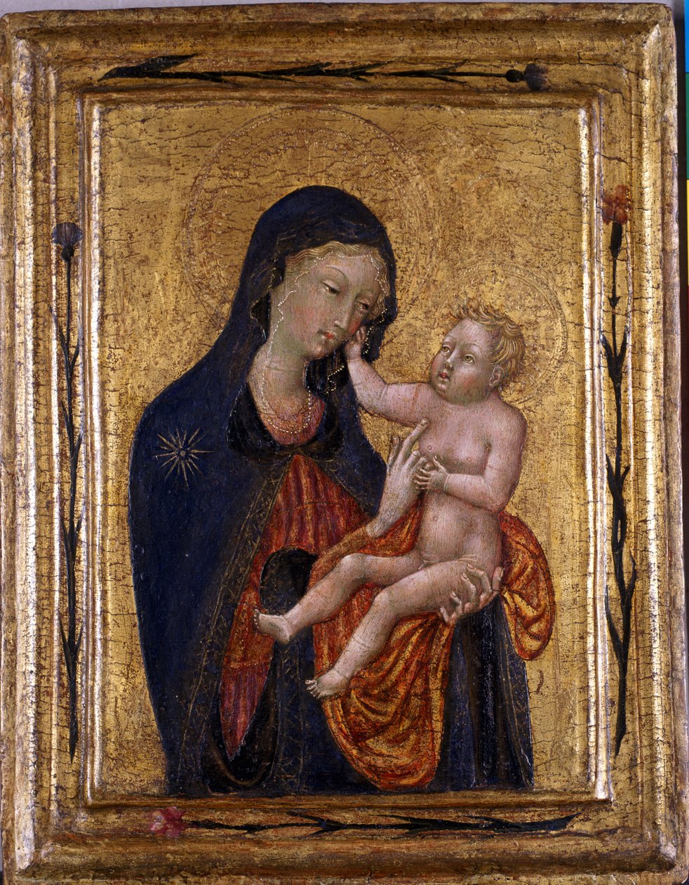 Madone et Enfant, v.1445-47 - Giovanni di Paolo di Grazia