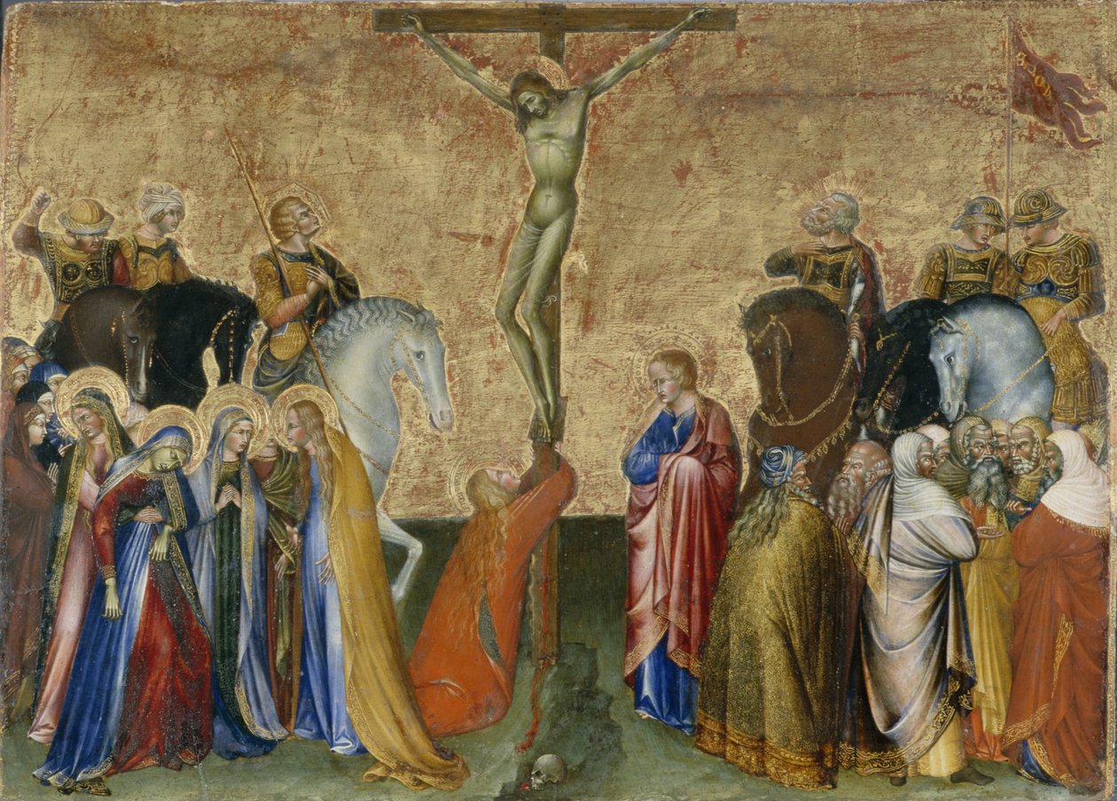 La Crucifixion du Christ - Giovanni di Paolo di Grazia