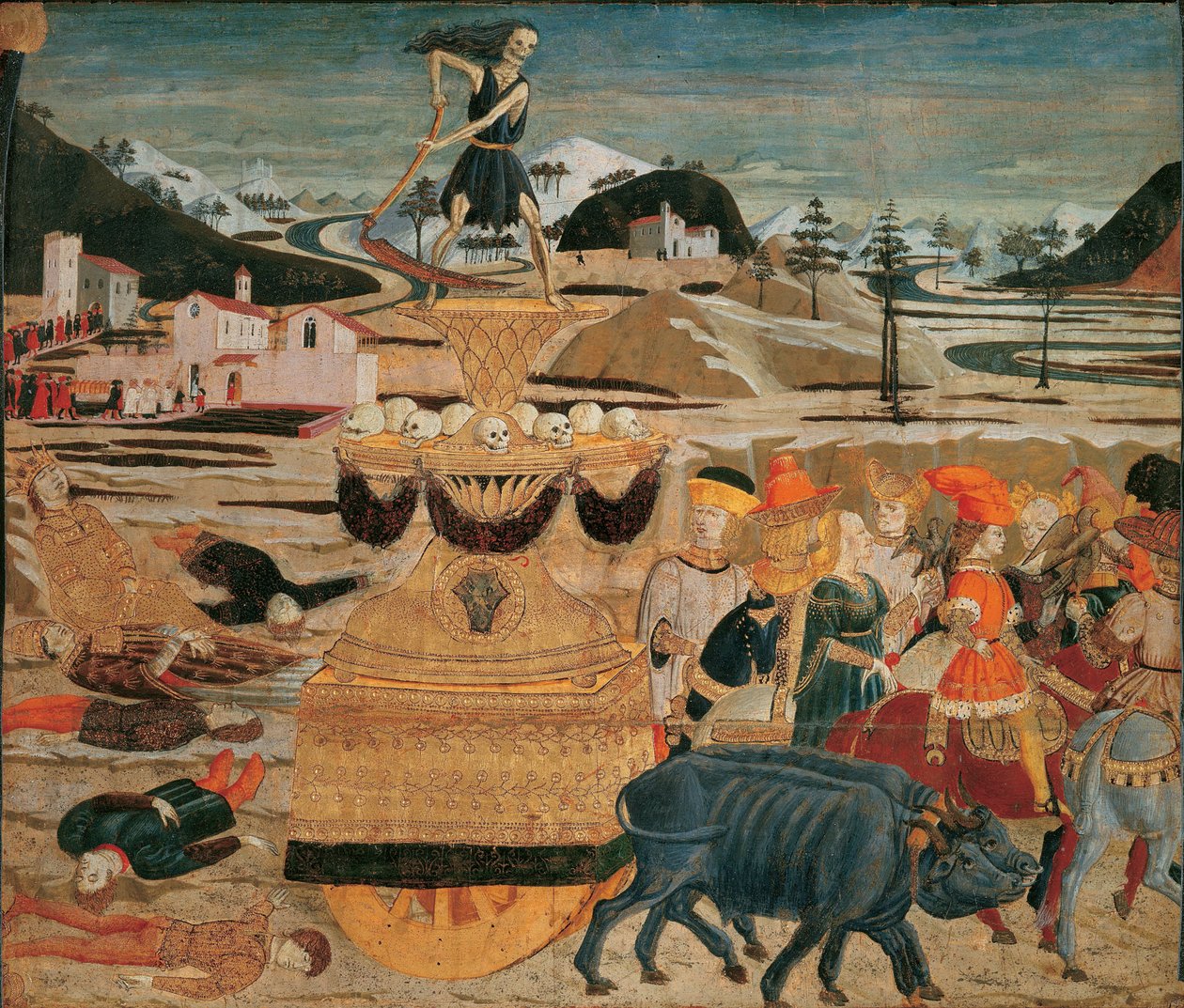 Le triomphe de la mort - Giovanni di Ser Giovanni Scheggia