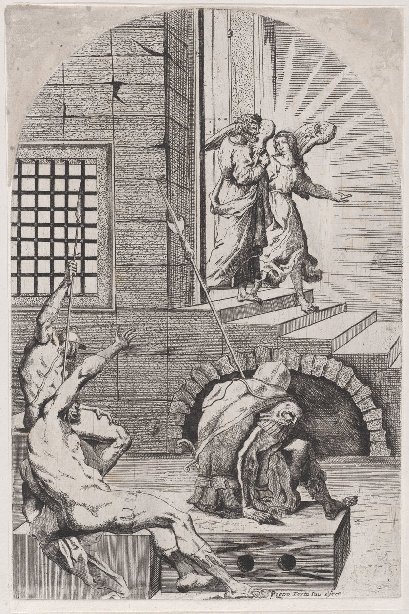 Saint Pierre libéré de prison par l