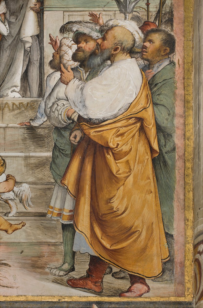 Nef centrale, Quatrième travée sud, Ecce Homo, Girolamo Romanino - Girolamo Romanino
