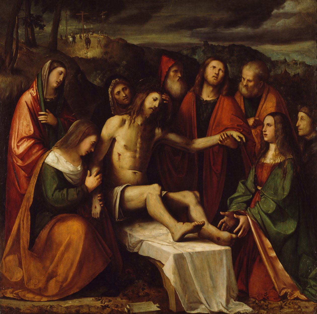 Pietà - Girolamo Romanino