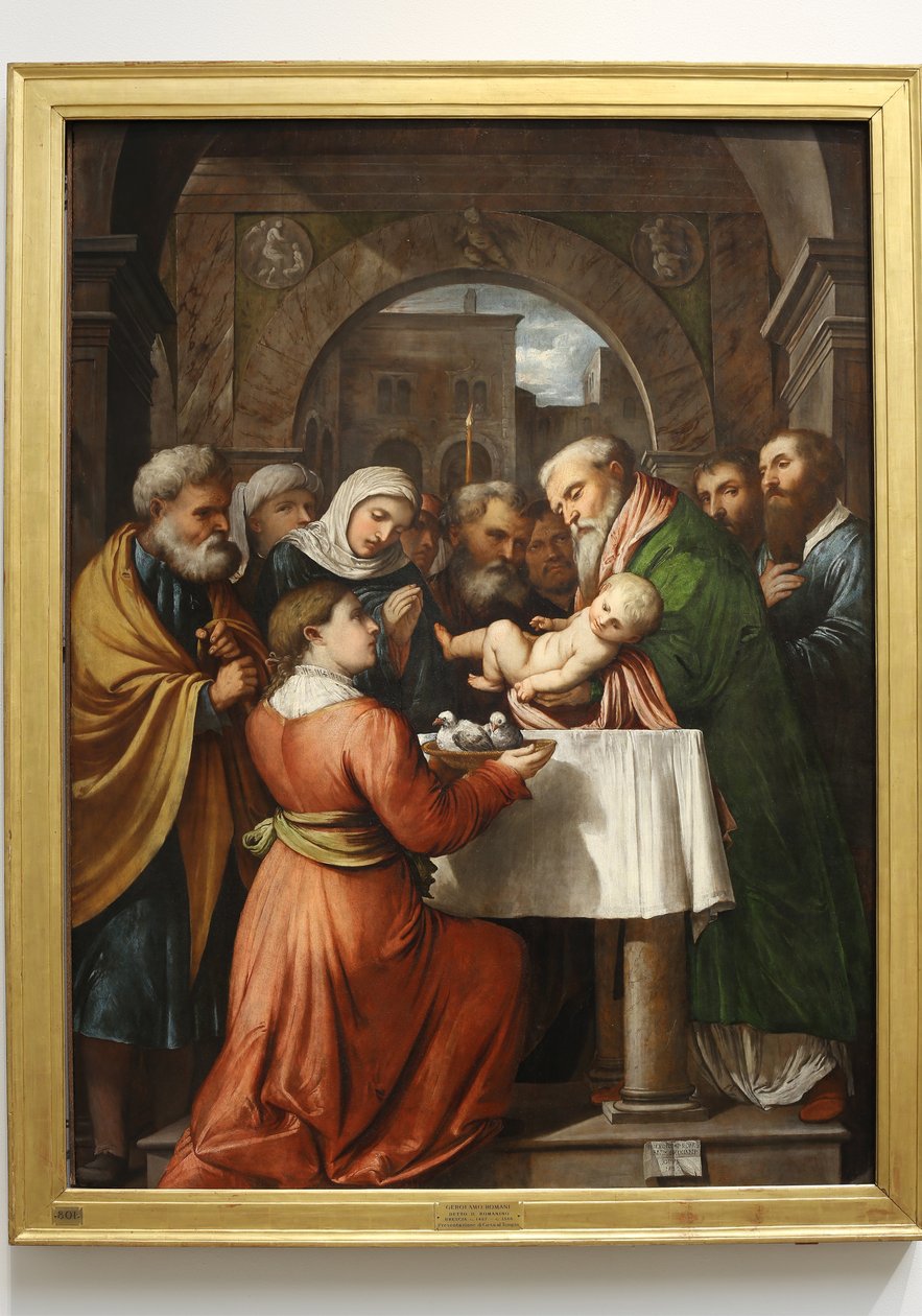 Présentation de Jésus au Temple, 1529 - Girolamo Romanino