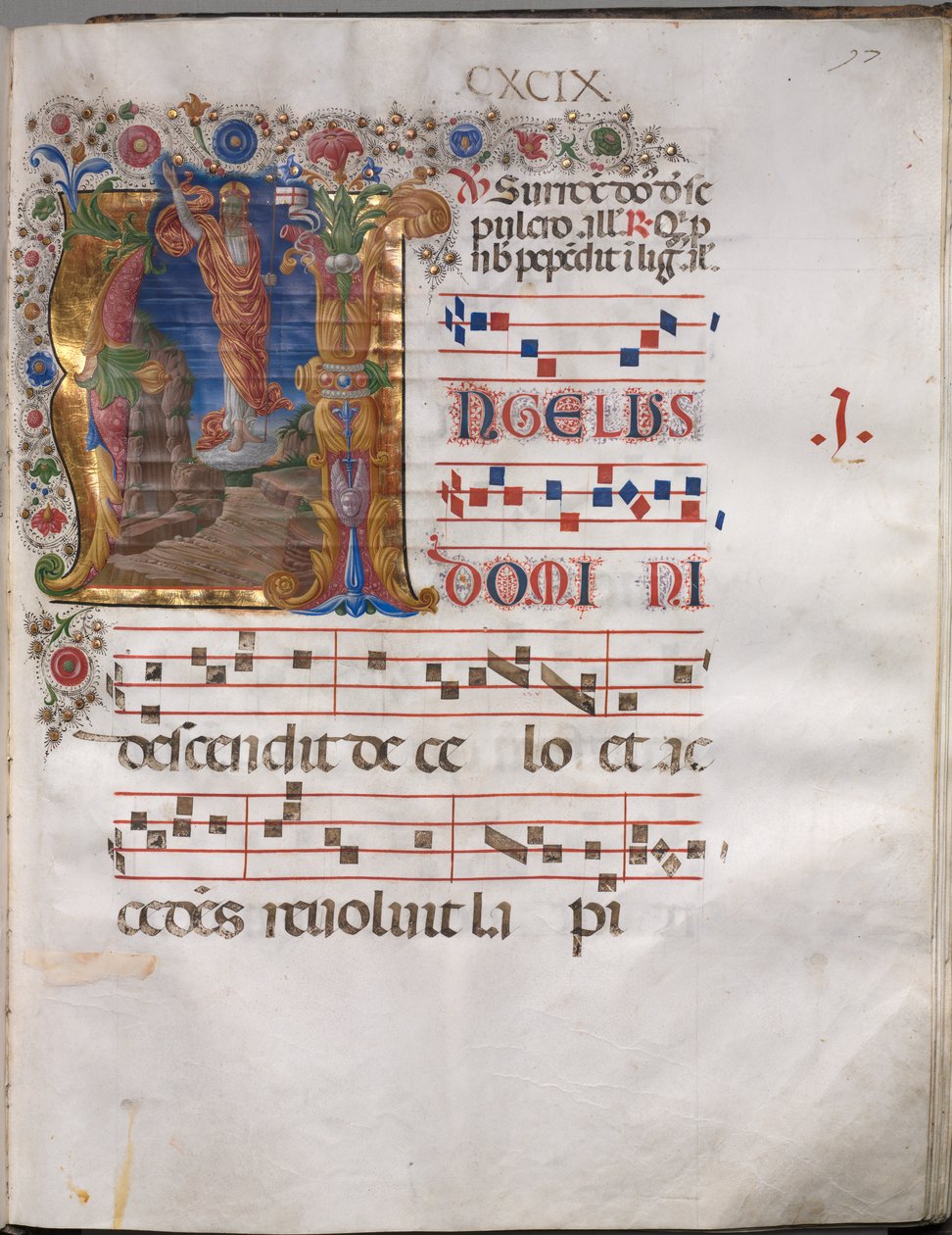 Antiphonaire, vers 1470-1480 - Girolamo da Cremona