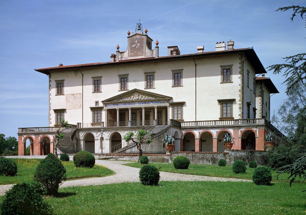 La Villa Médicis, construite pour Laurent le Magnifique, 1480 - Giuliano Giamberti da Sangallo