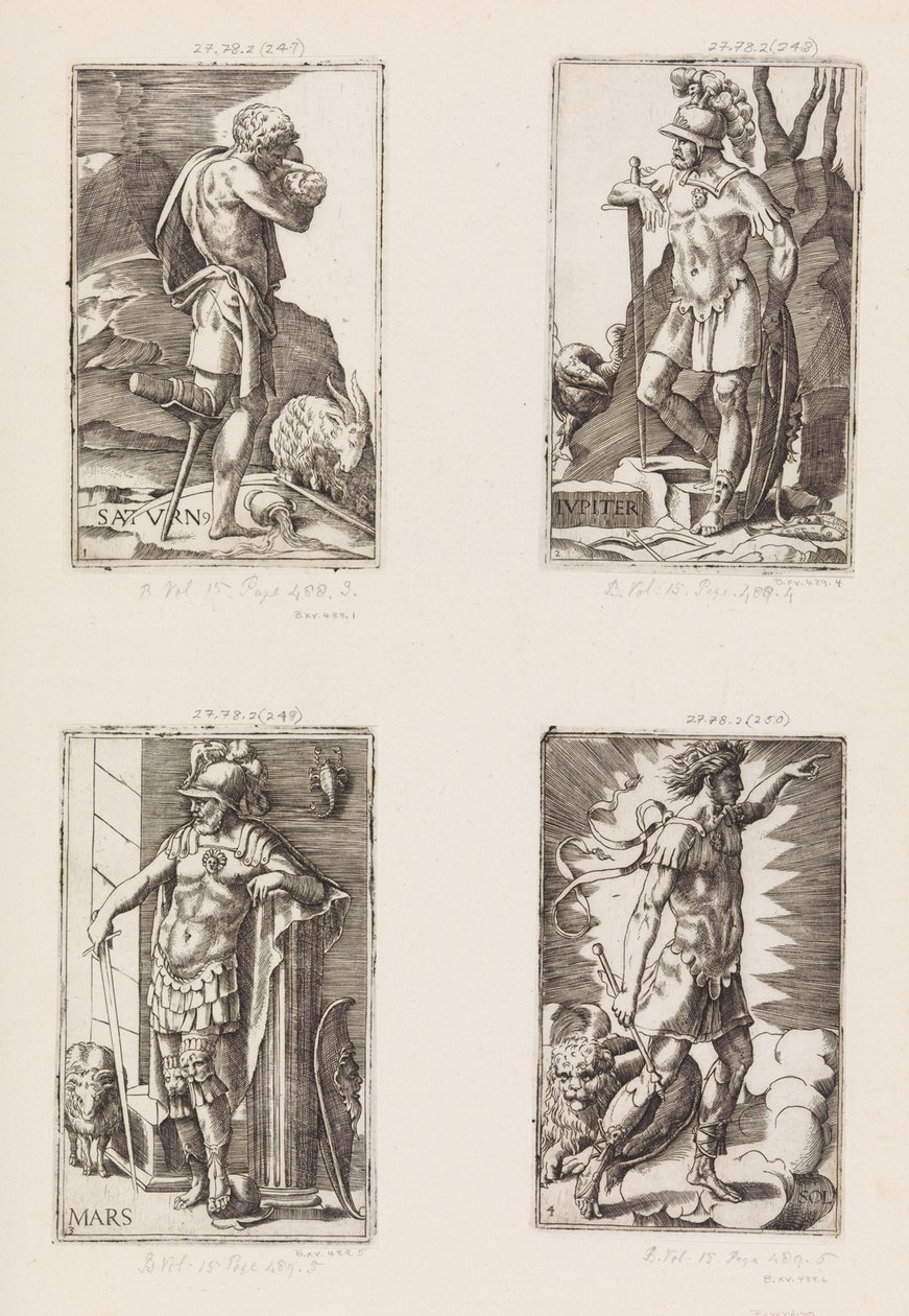 Jupiter, des Planètes, planche 2 - Giulio Bonasone