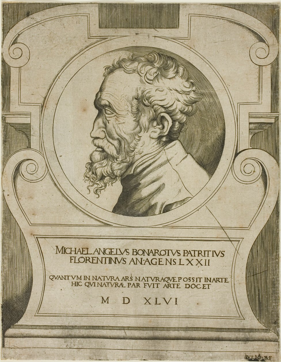 Michel-Ange - Giulio Bonasone