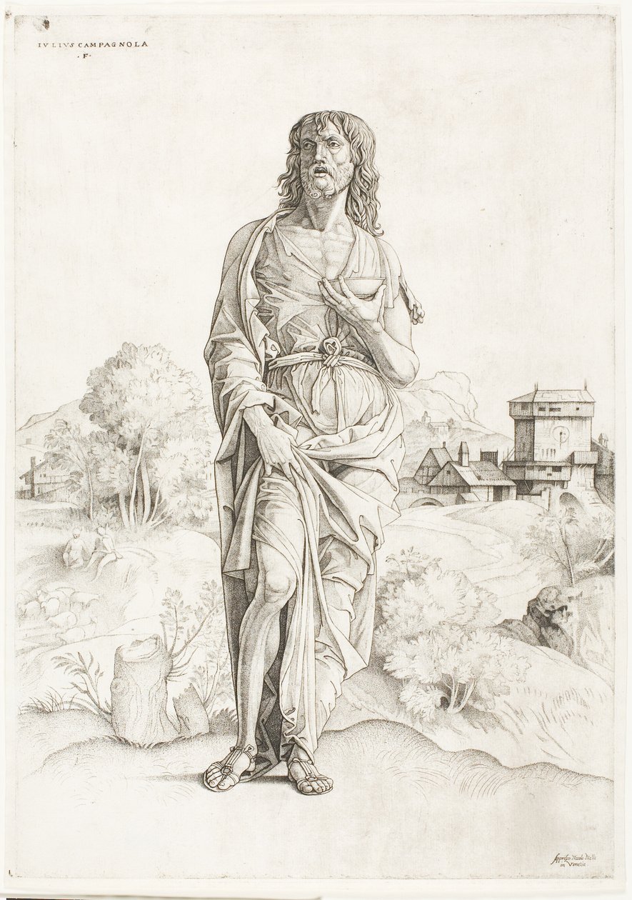 Saint Jean-Baptiste - Giulio Campagnola