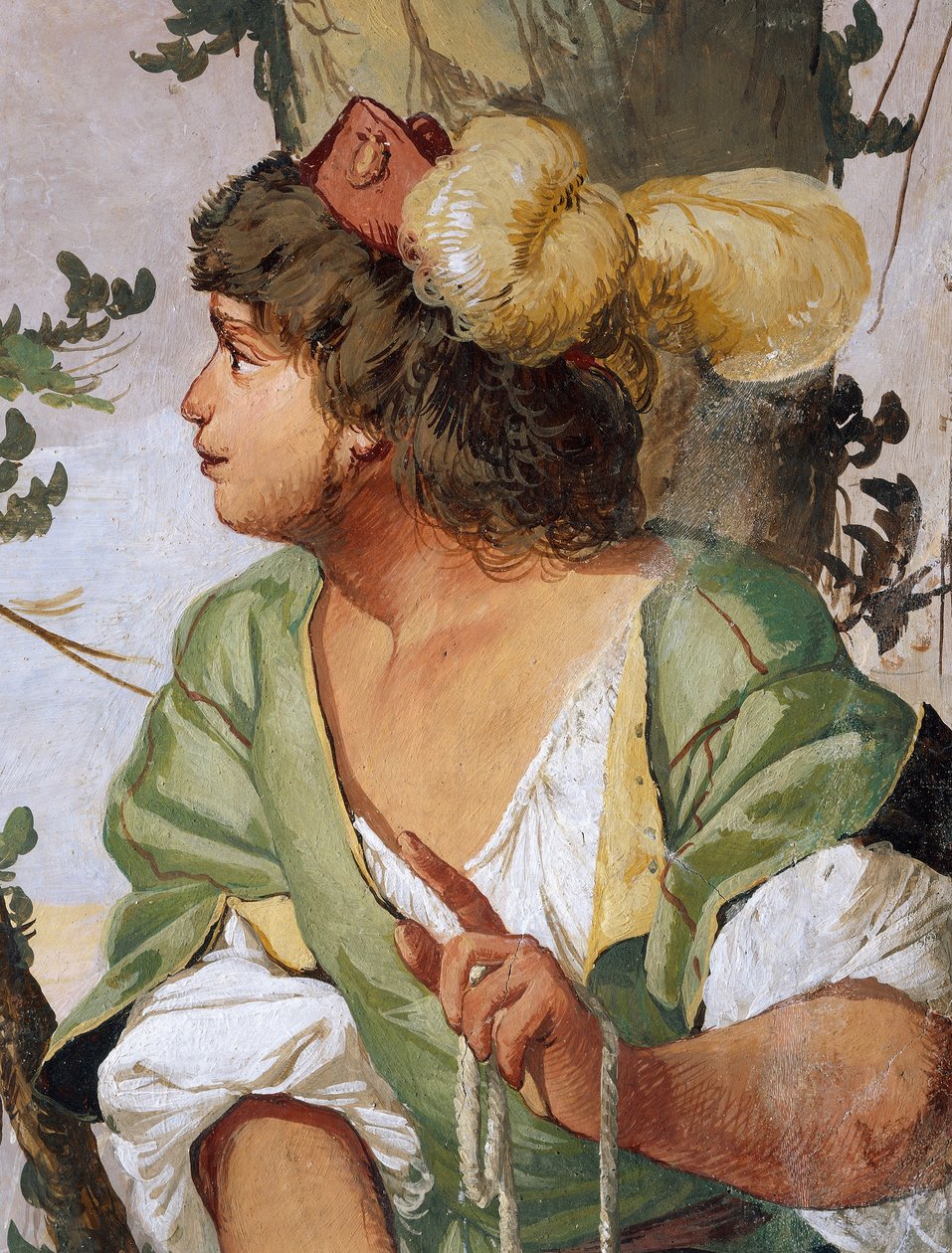 Le berger Sylvius blesse accidentellement la nymphe Dorinda et tombe amoureux d