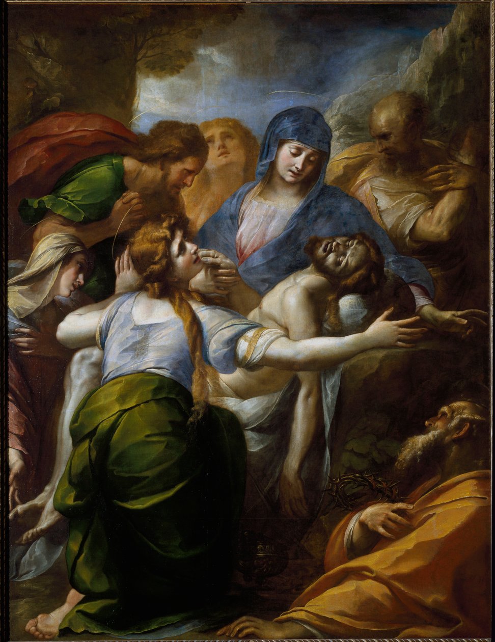 Pietà. Lamentation sur la mort du Christ - Giulio Cesare Procaccini