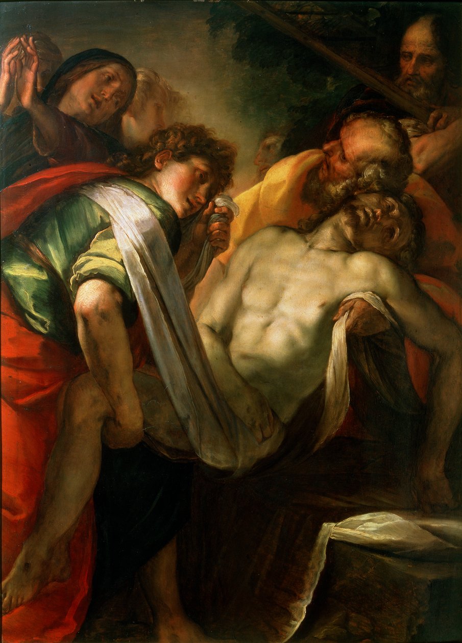 La Mise au tombeau du Christ, années 1620 - Giulio Cesare Procaccini