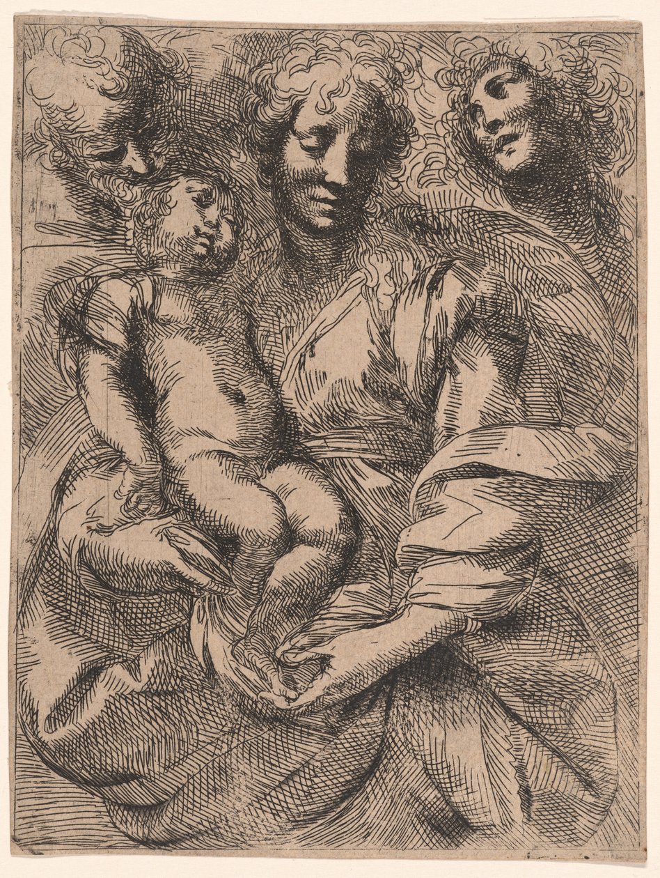 La Sainte Famille - Giulio Cesare Procaccini