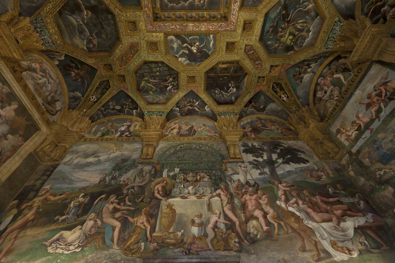 Détail de fresque de la Chambre d