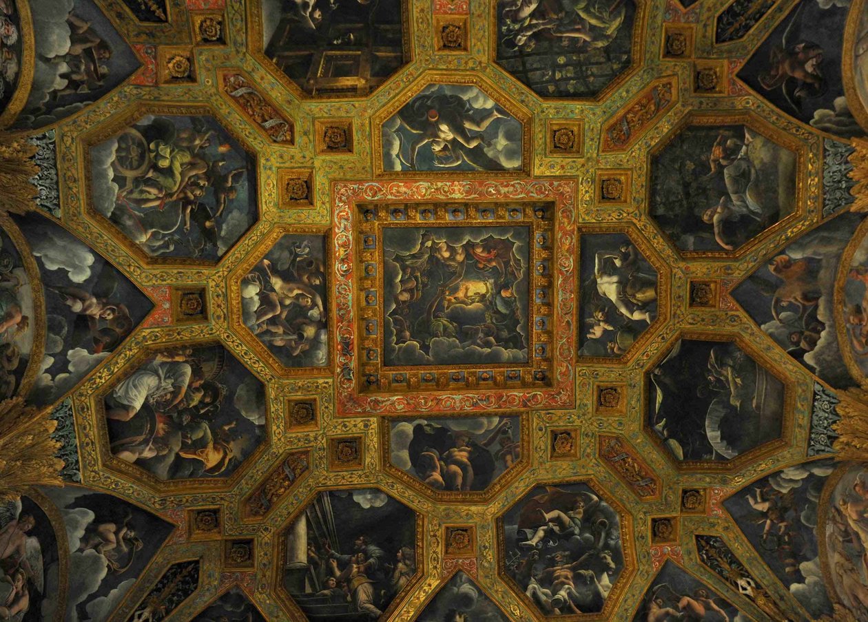 Détail de fresque de la Chambre d