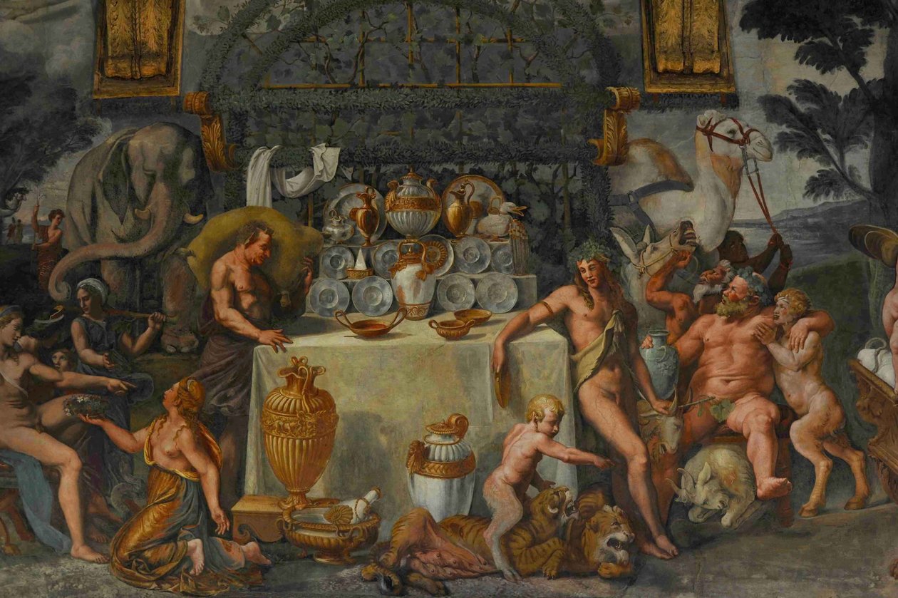 Détail de fresque de la Chambre d