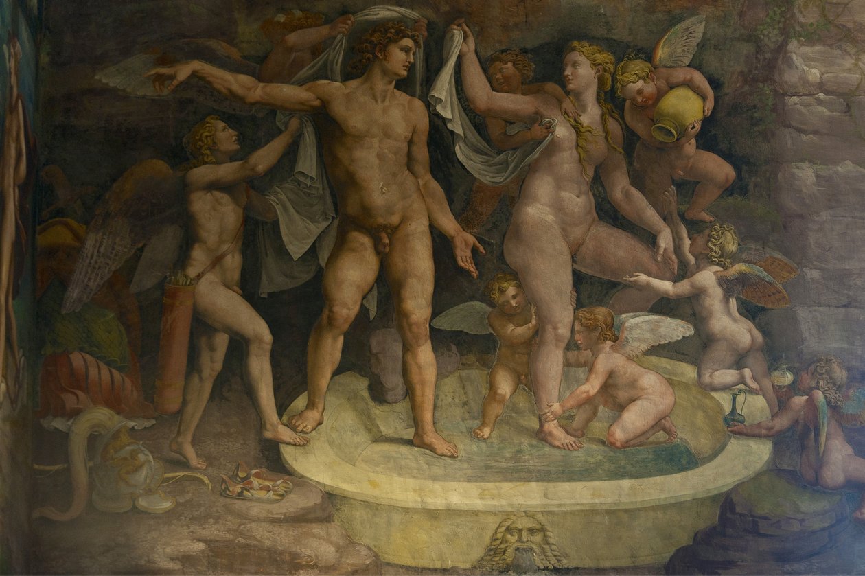 Détail de fresque de la Chambre d