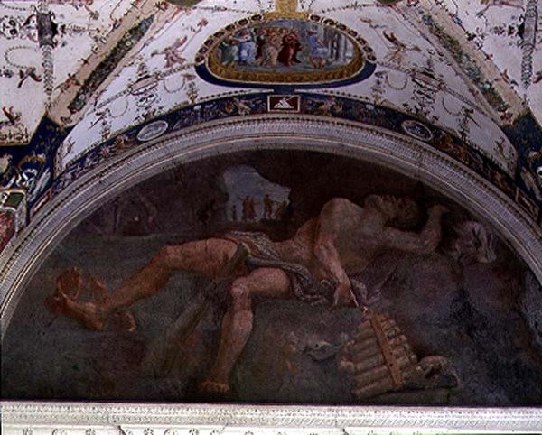La loggia, (détail) - Giulio Romano