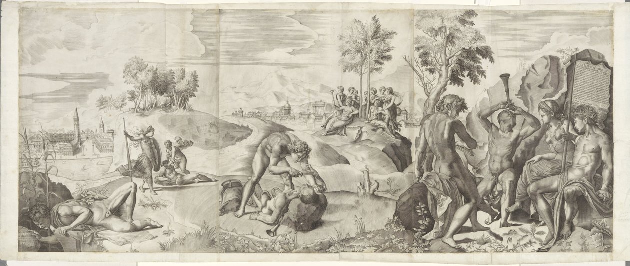 Apollon et Marsyas - Giulio Sanuto