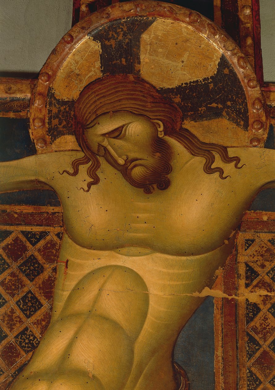 Tête du Christ, détail d