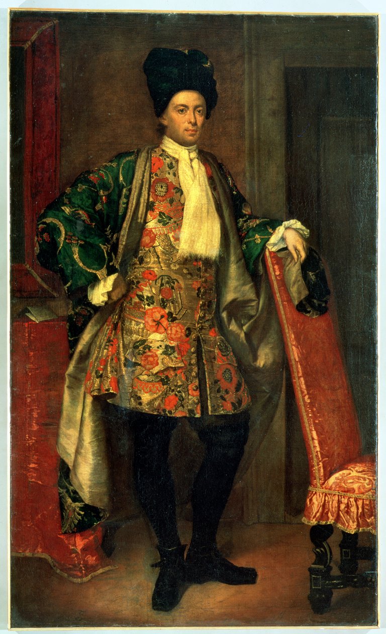 Portrait du comte Giovanni Battista Vailetti - Giuseppe Ghislandi