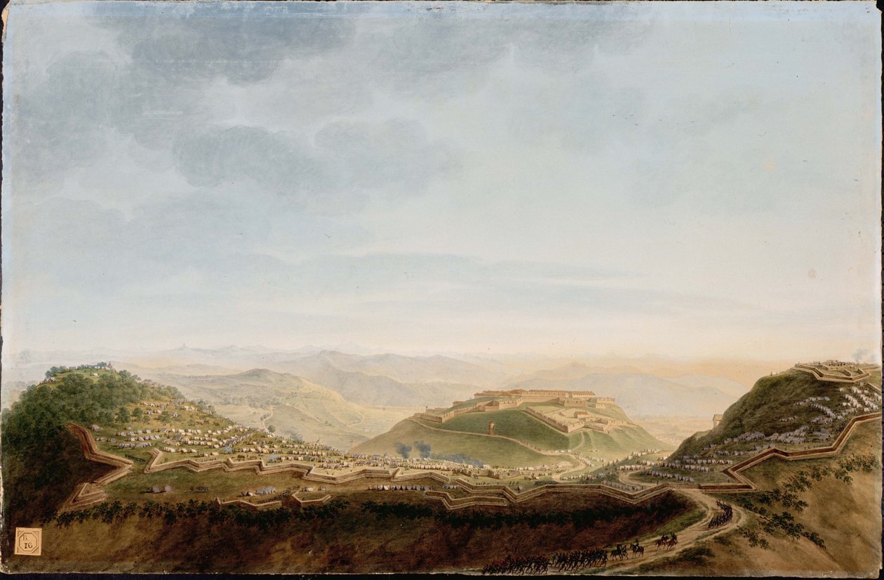 Fort de la Ceva le 16 avril 1796 - Giuseppe Pietro Bagetti