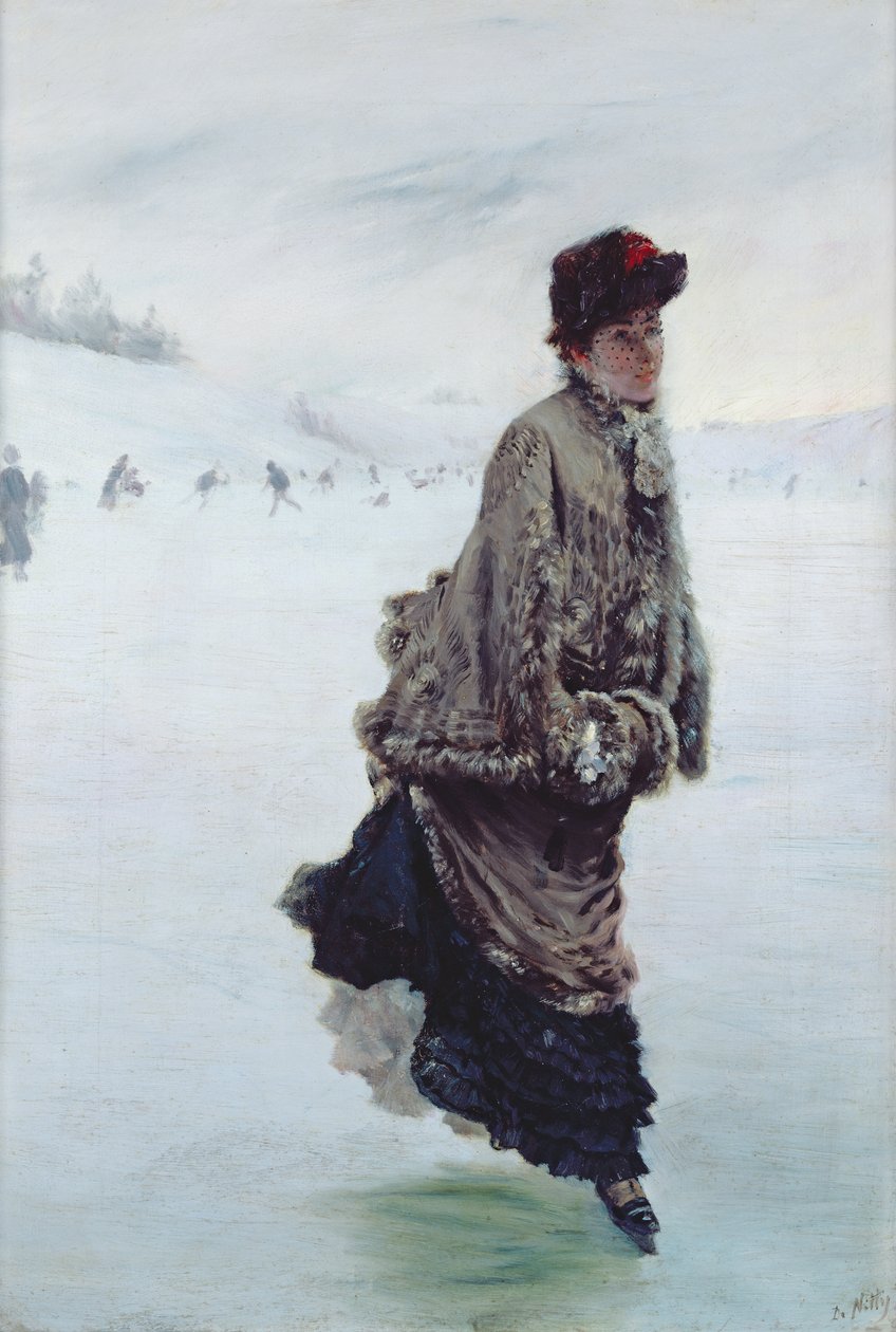 Le Patineur - Giuseppe de Nittis