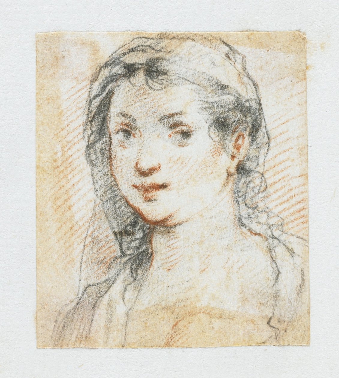 Tête de femme - Giuseppe Cesari