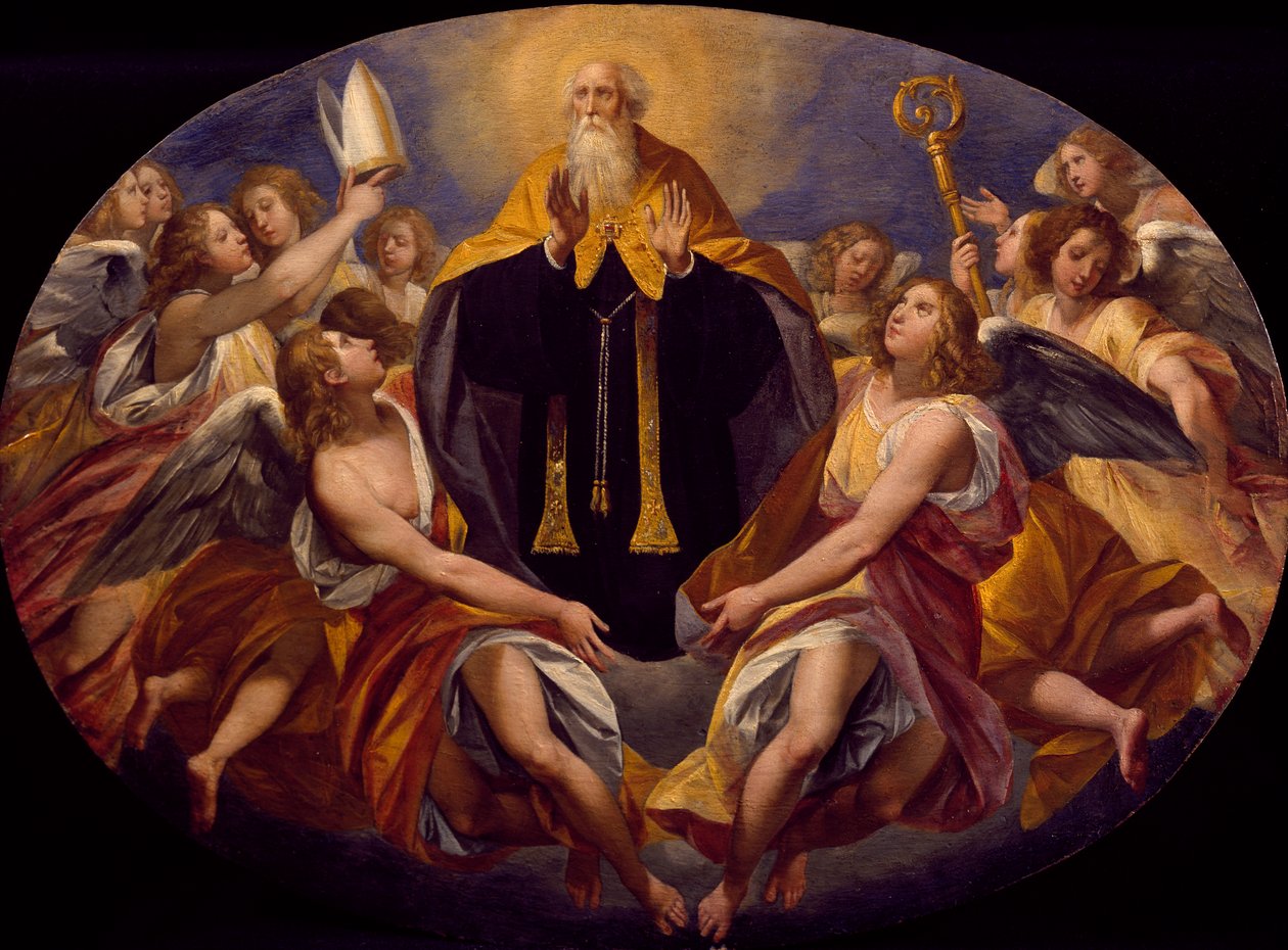 Saint Benoît en gloire par Giuseppe Cesari - Giuseppe Cesari