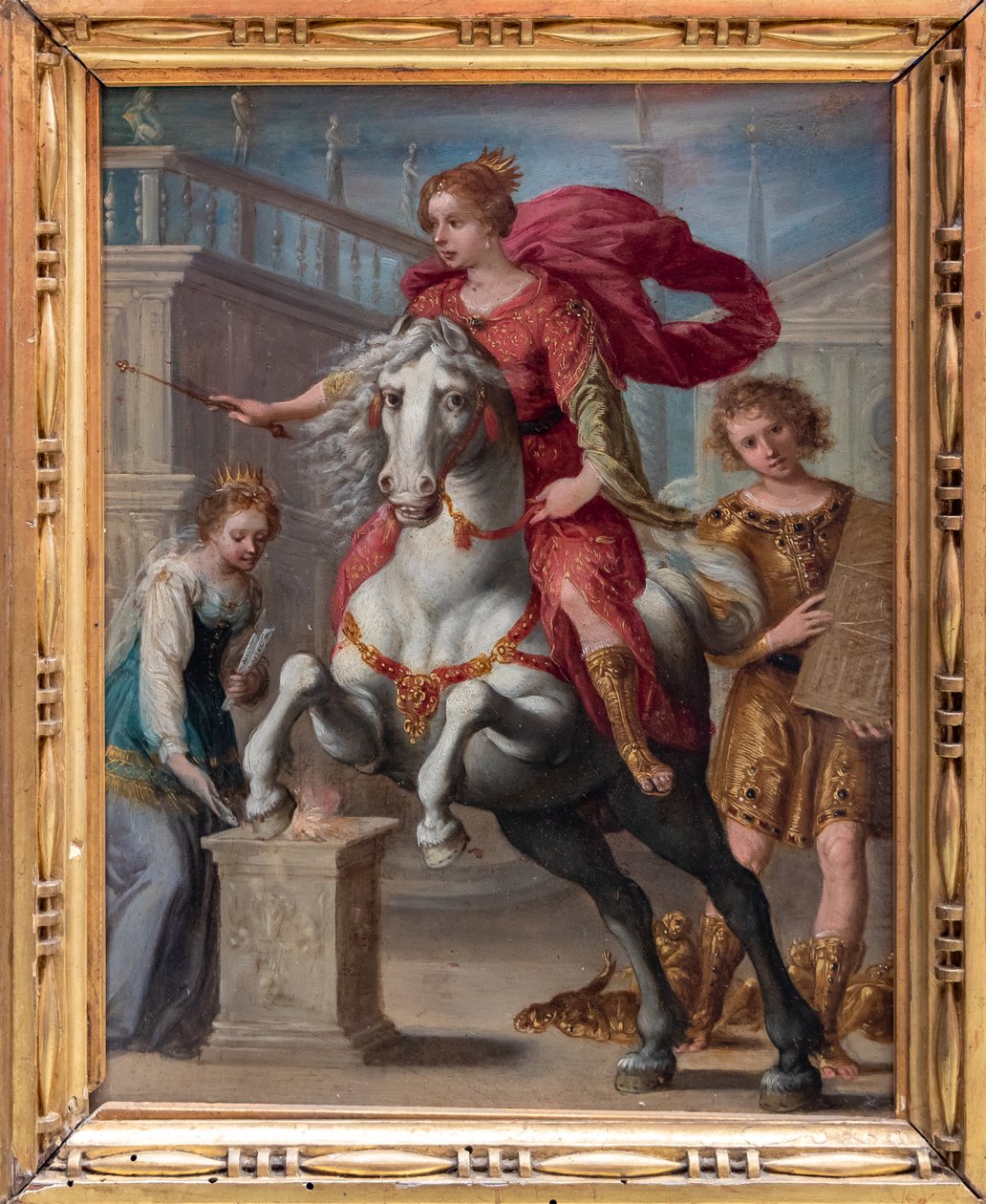 Munificence (ou Religion) - follower of Giuseppe Cesari