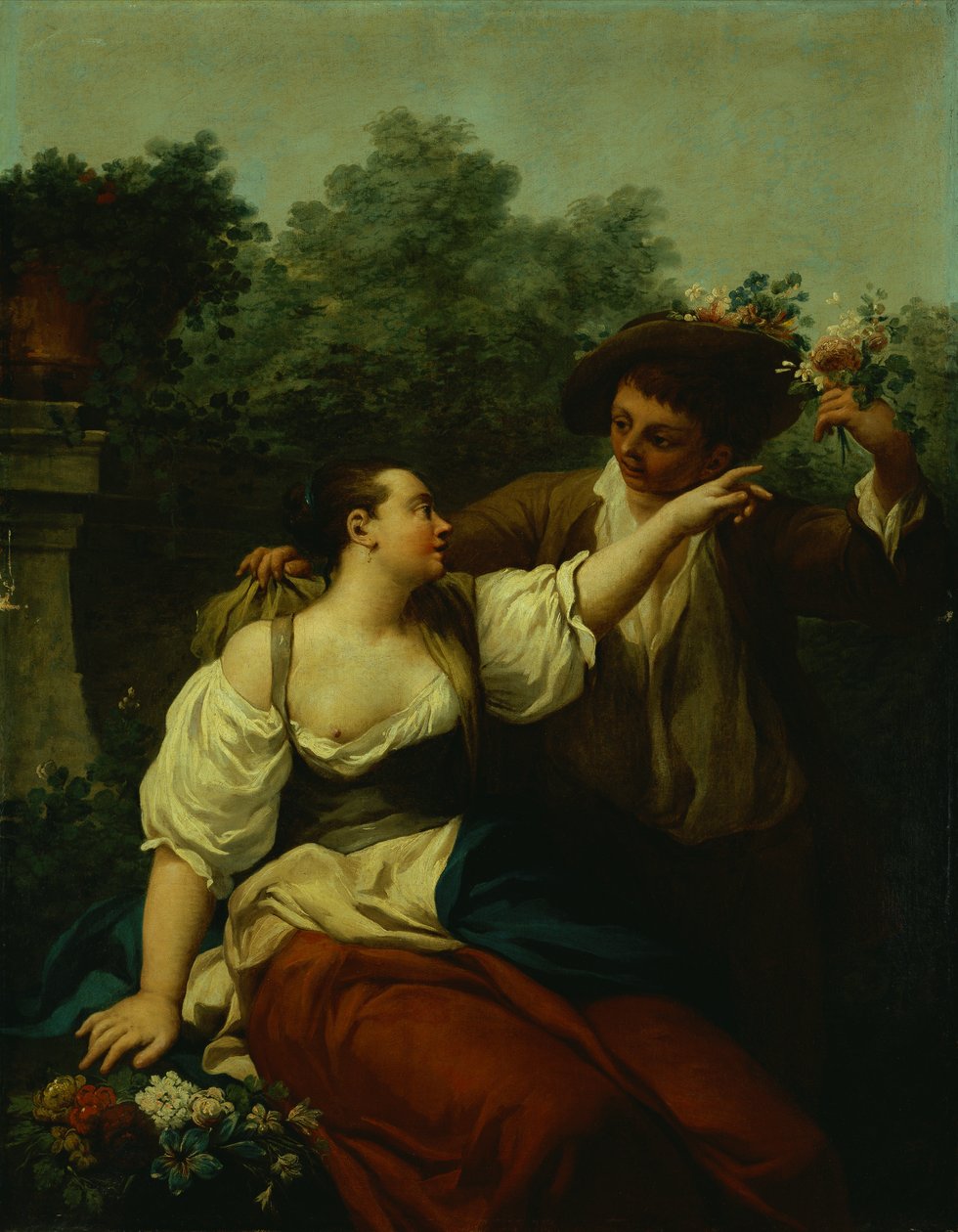 Les quatre saisons - Giuseppe (circle of) Angeli