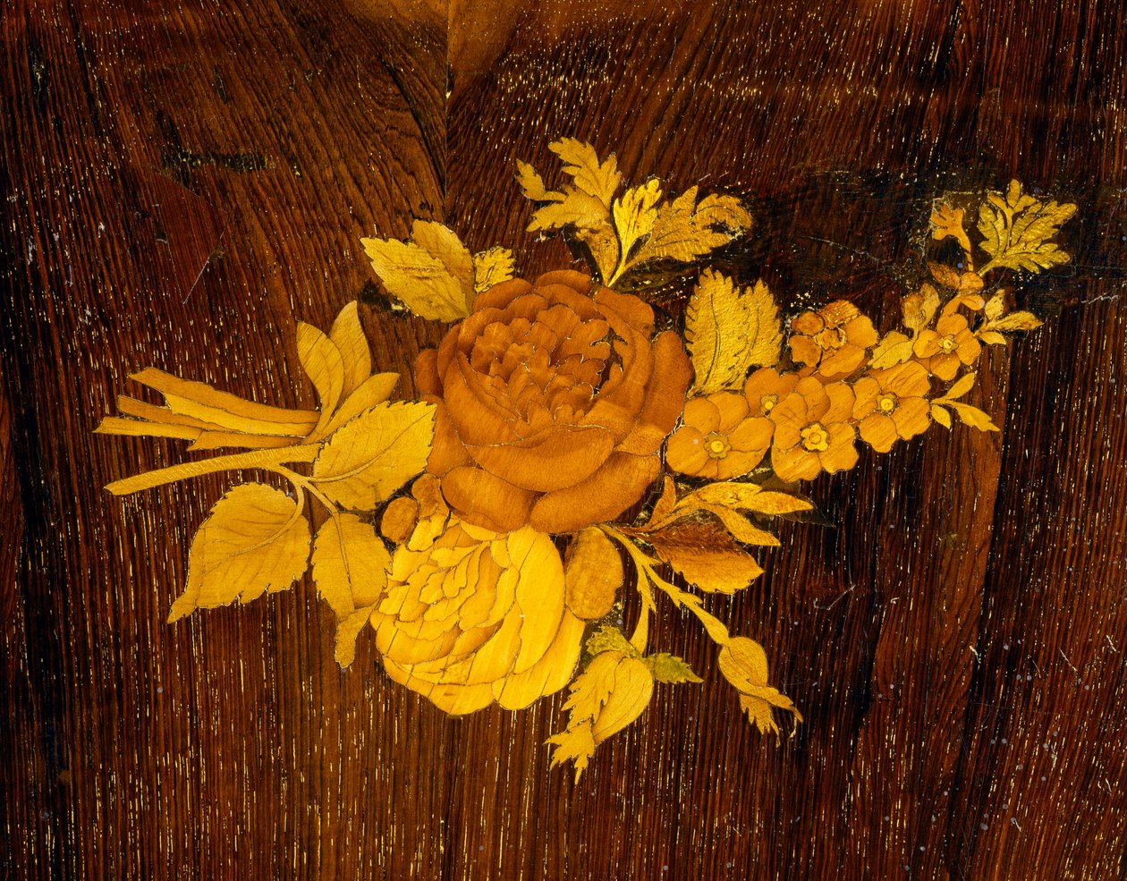 Bouquet de fleurs (détail) - Giuseppe (school of) Maggiolini