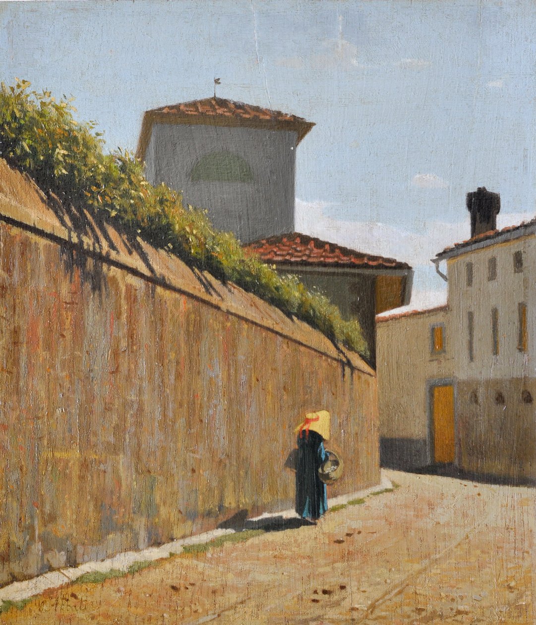 Allée sous le soleil - Giuseppe Abbati