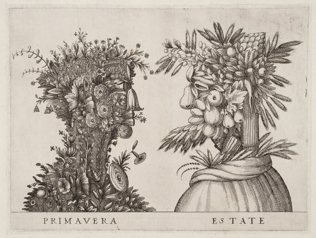 Les quatre saisons « Printemps Été » - Giuseppe Arcimboldo