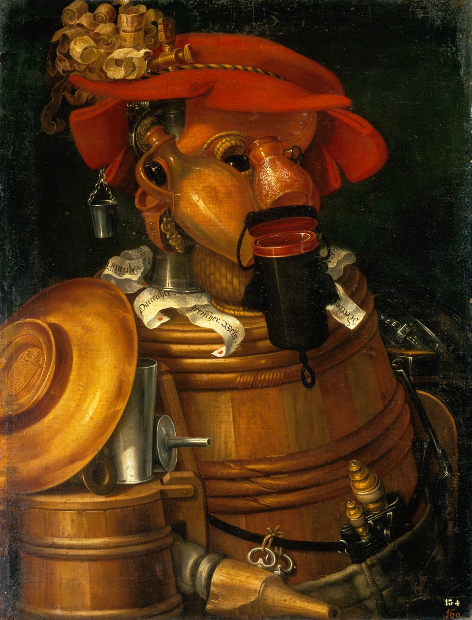 Le serveur - Giuseppe Arcimboldo