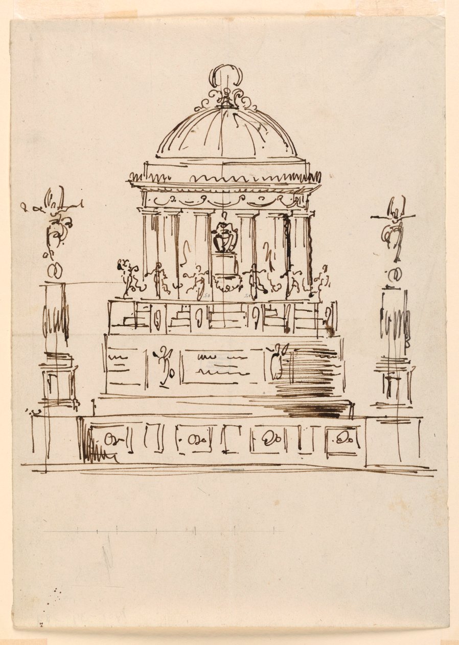Conception pour un monument - Giuseppe Barberi