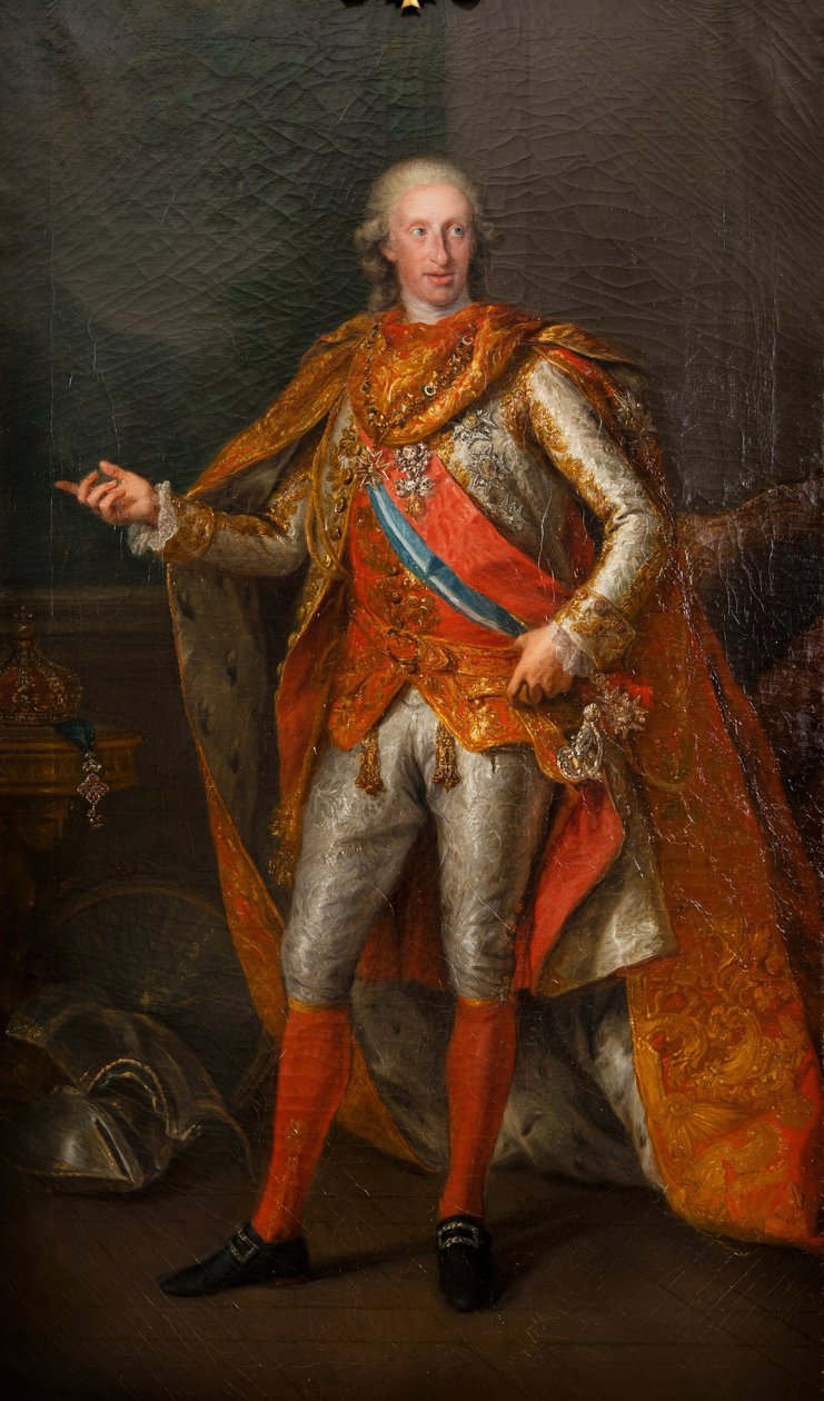 Suédois : Ferdinand IV, 1751-1825, roi de Naples et de Sicile Ferdinand IV, 1751-1825, roi de Naples et de Sicile - Giuseppe Bonito