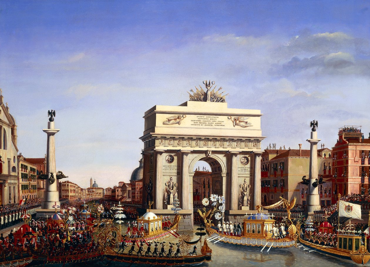 Entrée de Napoléon Bonaparte à Venise, 29 novembre - Giuseppe Borsato