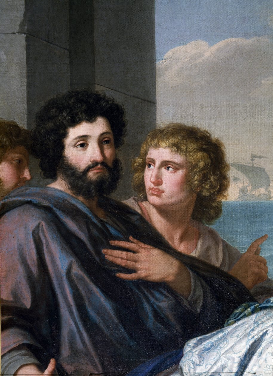 Sainte Paula partant pour la Terre Sainte (détail) - Giuseppe Bottani