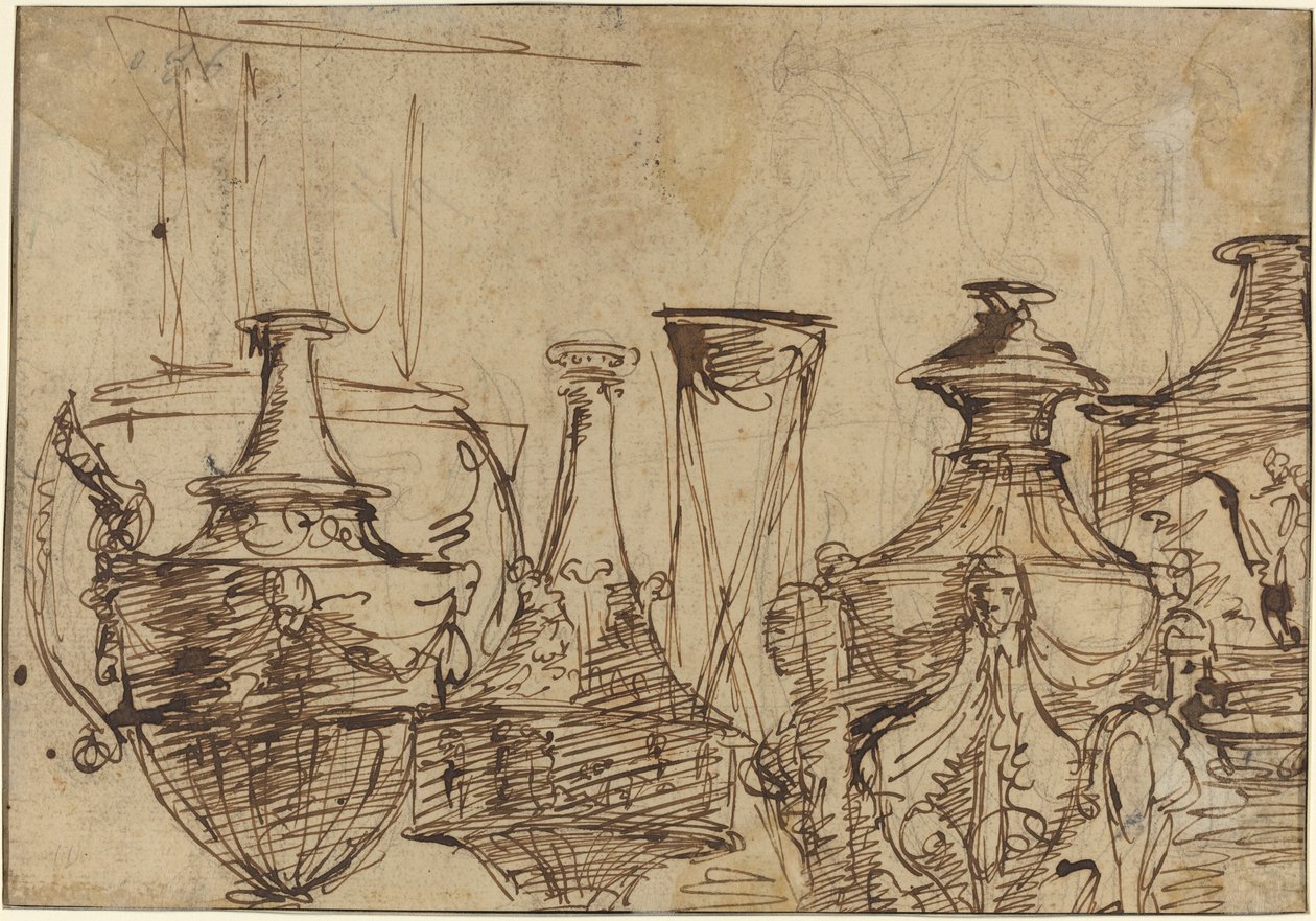 Dessins pour vases - Giuseppe Cades