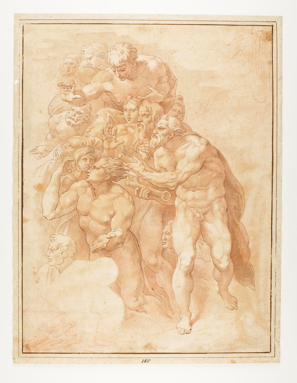 St. Peter, Adam und andere Heilige - Giuseppe Cades