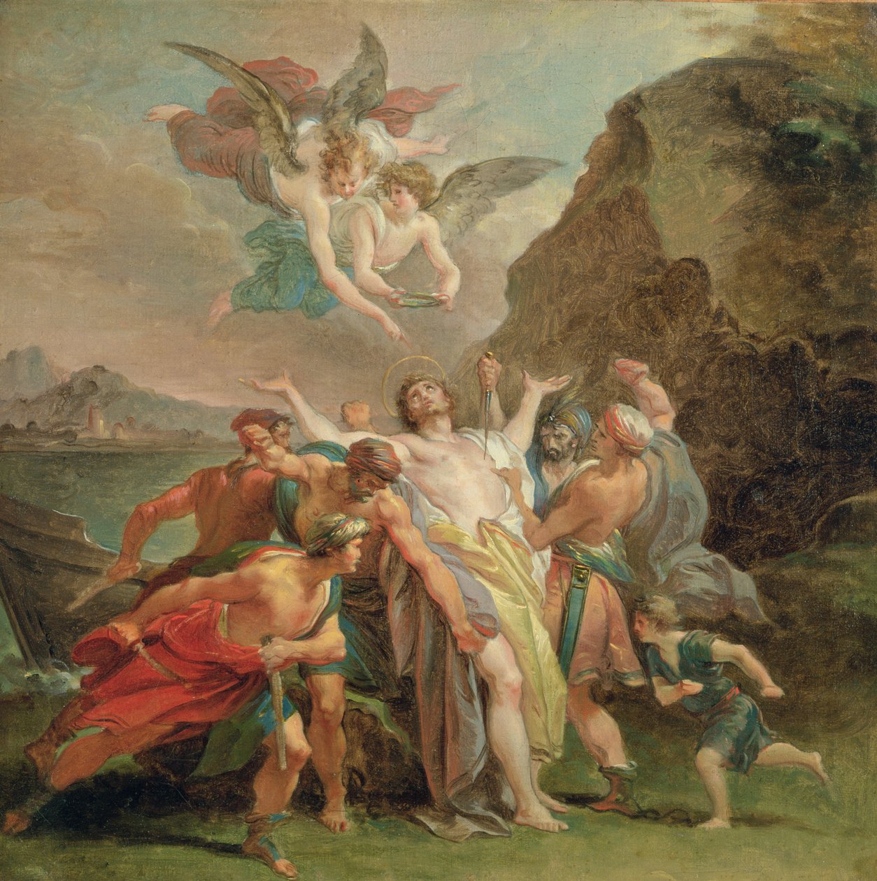 Le Martyre du Bienheureux Signoretto Alliata, vers 1794-6 - Giuseppe Cades